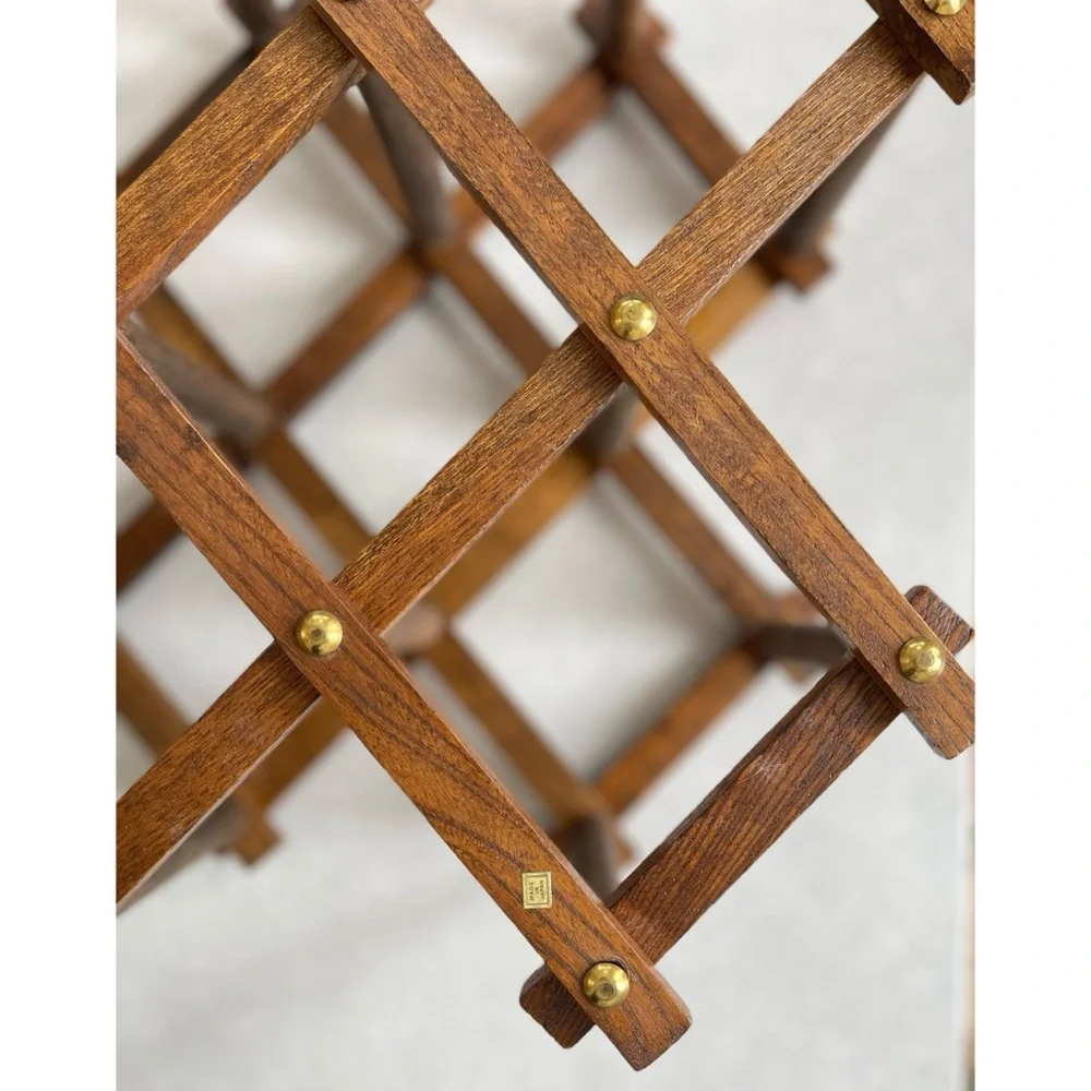 Vintage wooden expandable